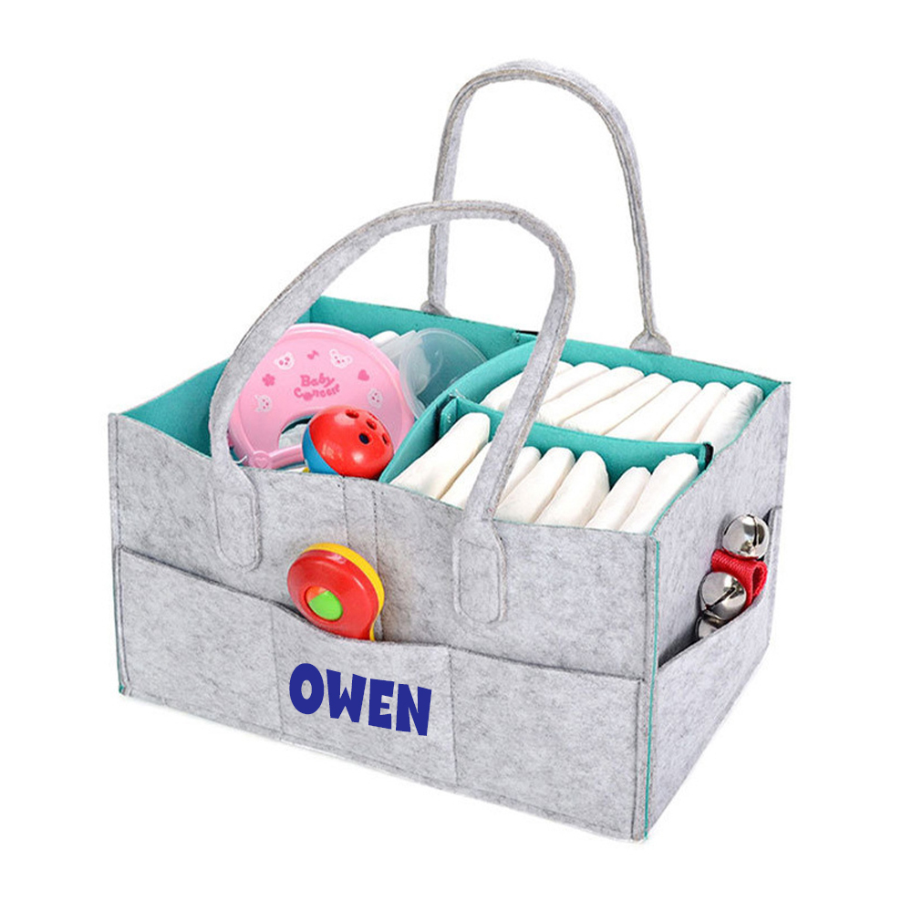 Personalized Baby Accessories & Diapers Portable Nursery Bag | CWToy141