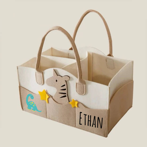 Personalized Baby Accessories & Diapers Portable Nursery Bag | CWToy142