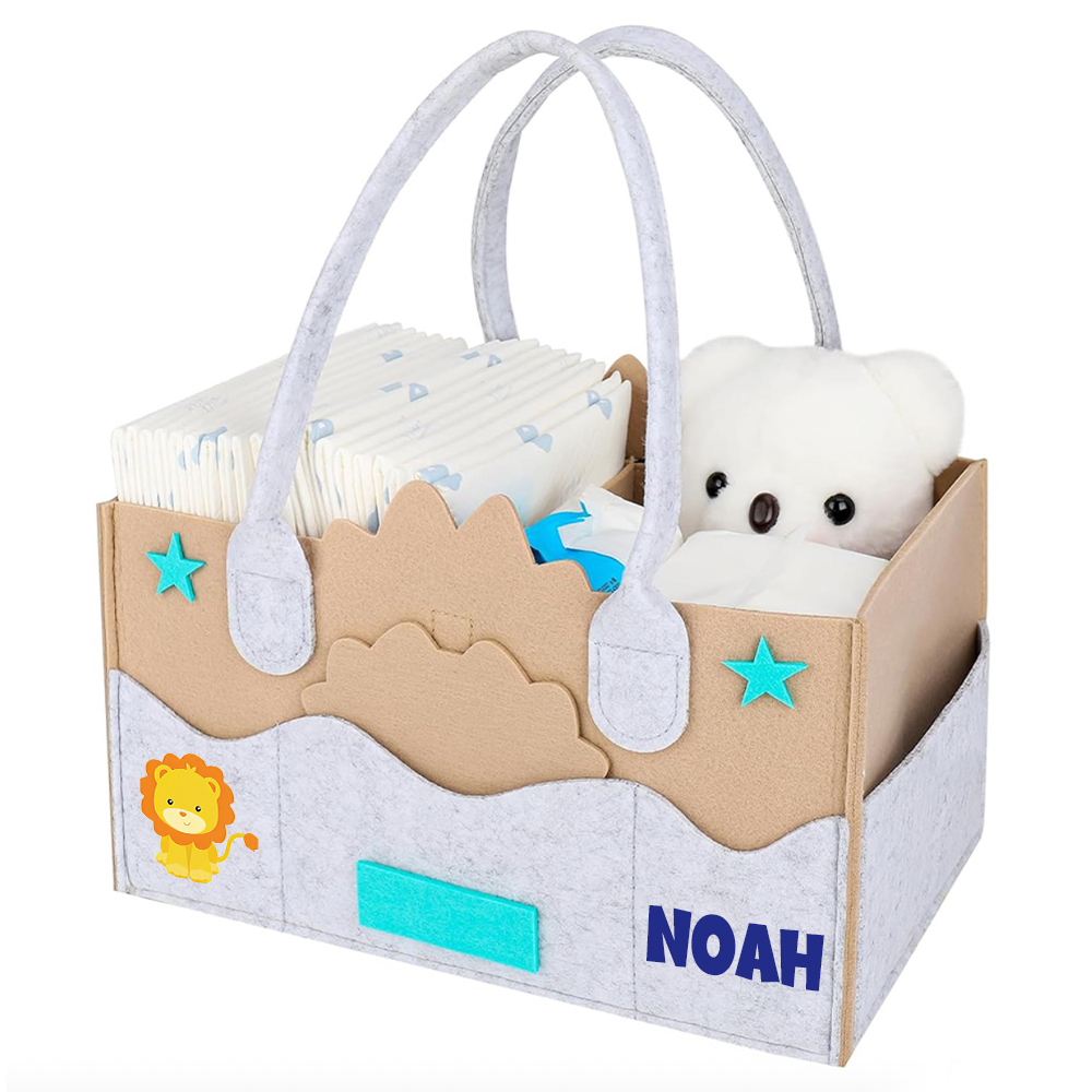 Personalized Baby Accessories & Diapers Portable Nursery Bag | CWToy142