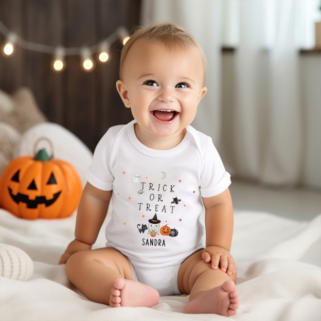 Personalized Baby Lovely First Halloween Outfit | CWHalloween20