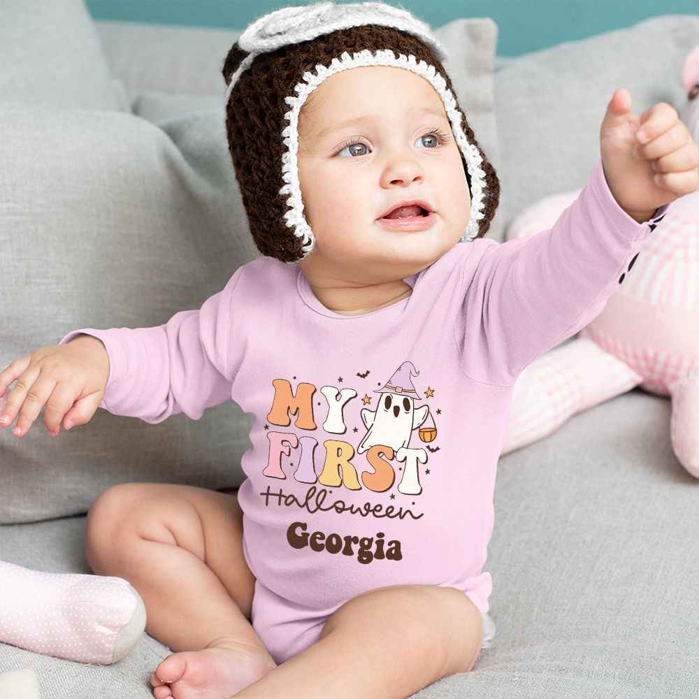 Personalized Baby Lovely First Halloween Outfit | CWHalloween25