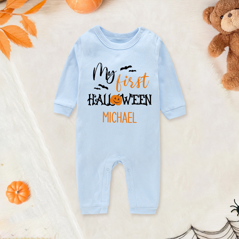 Personalized Baby Lovely First Halloween Outfit | CWHalloween26