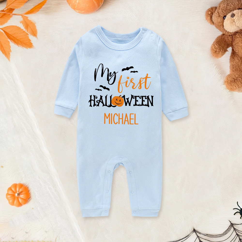 Personalized Baby Lovely First Halloween Outfit | CWHalloween26