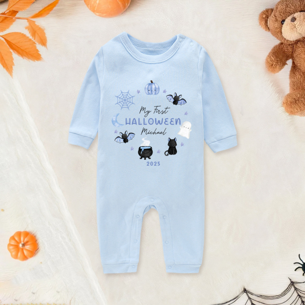 Personalized Baby Lovely First Halloween Outfit | CWHalloween28