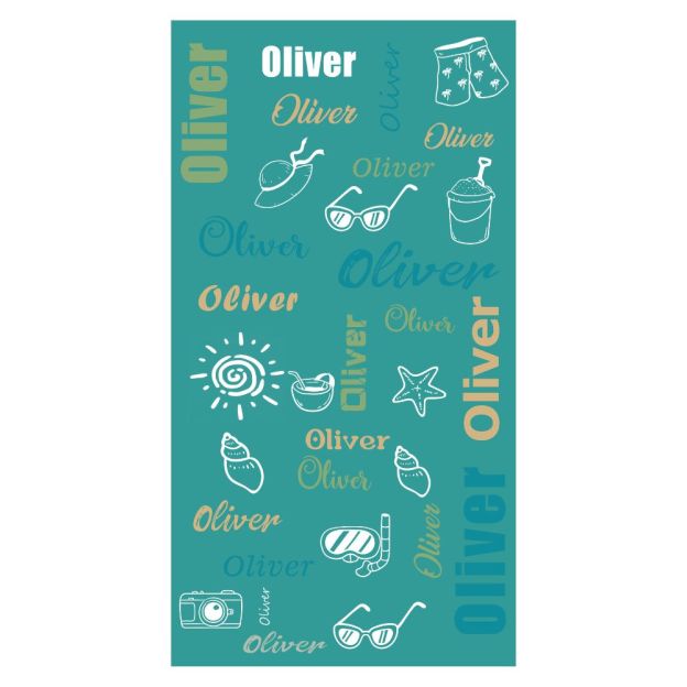 Personalized Lovely Kid Towel for Summer & Beach | CWTowel80