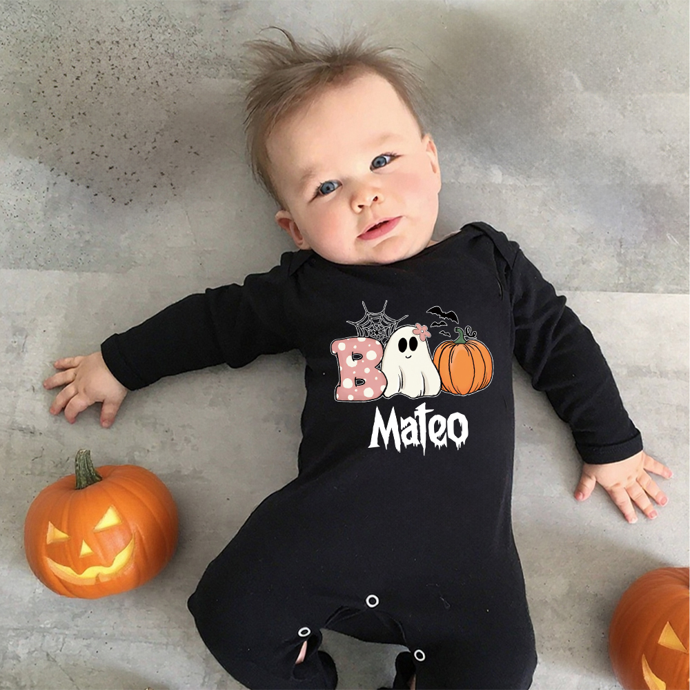 Personalized Baby Lovely First Halloween Outfit | CWHalloween32