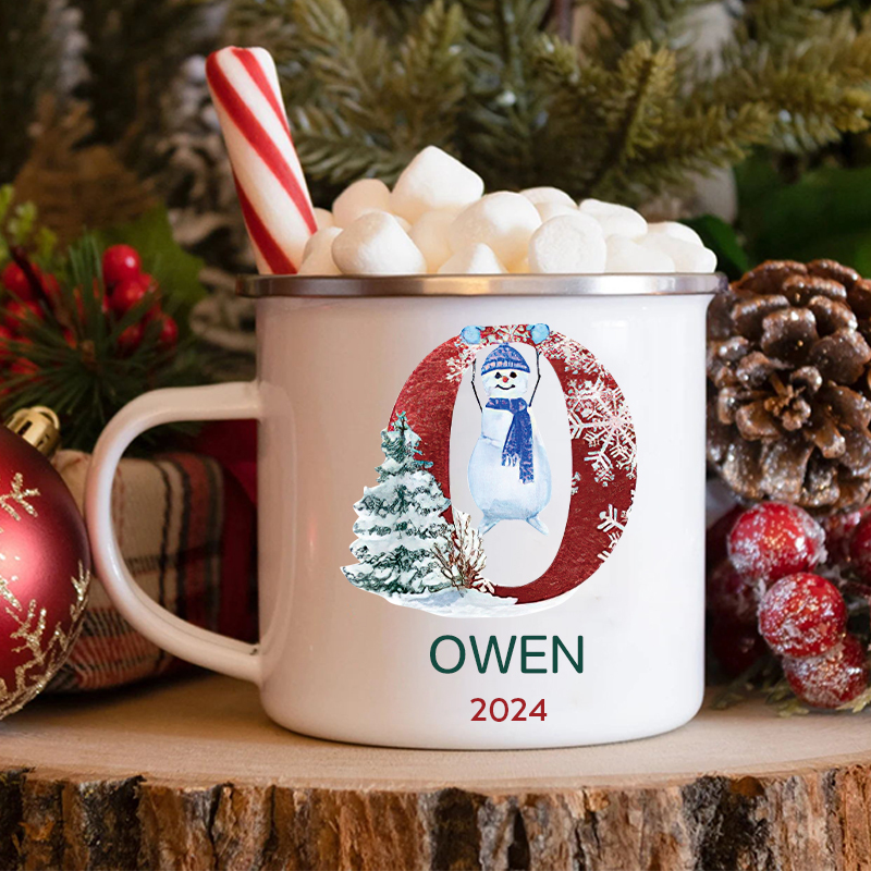 Personalised 12oz Christmas Santa Mugs for Kids  | KidMug47