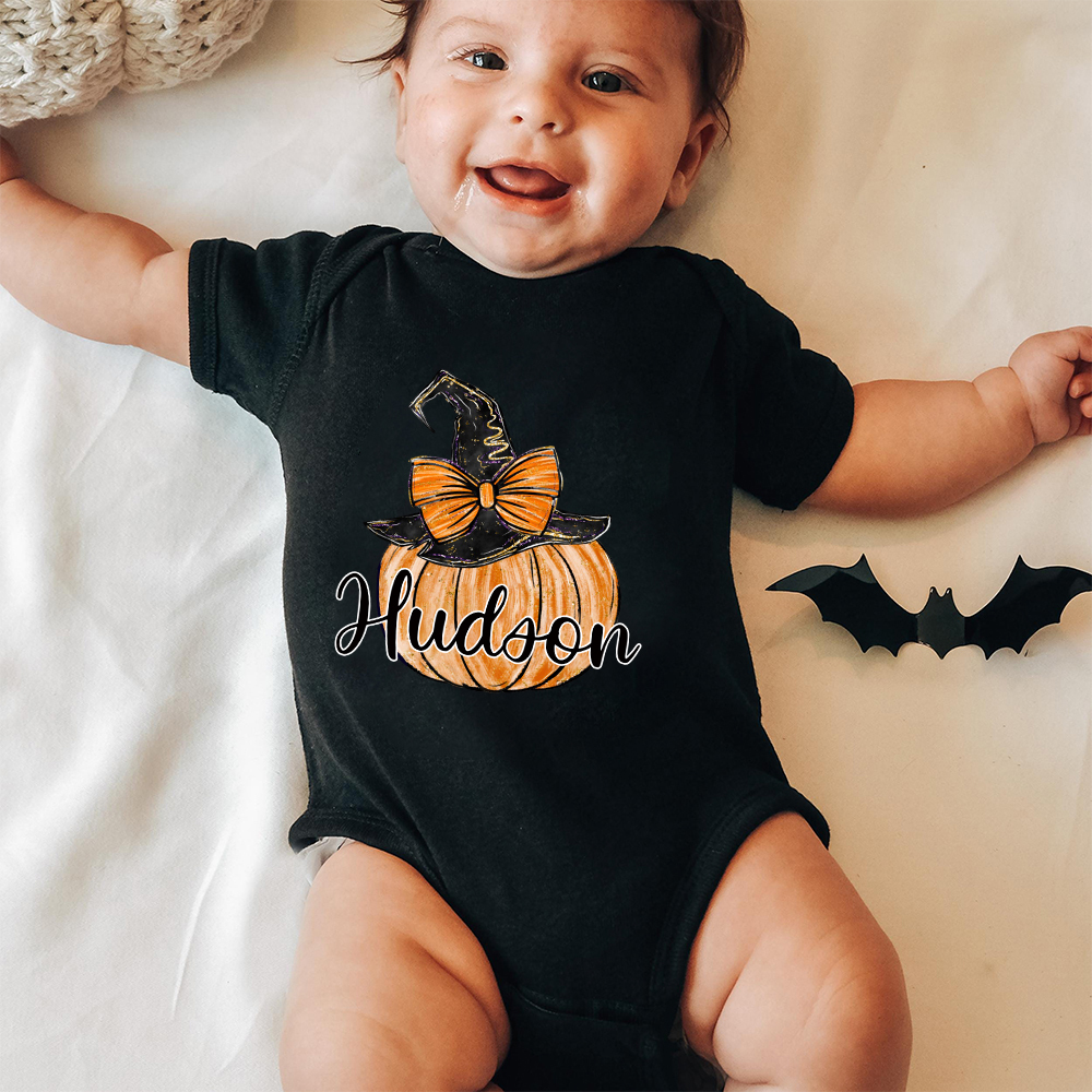Personalized Baby Lovely First Halloween Outfit | CWHalloween39