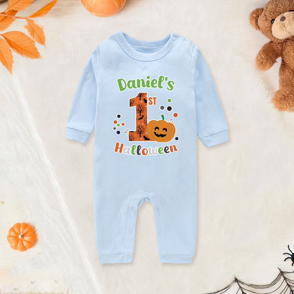 Personalized Baby Lovely First Halloween Outfit | CWHalloween41