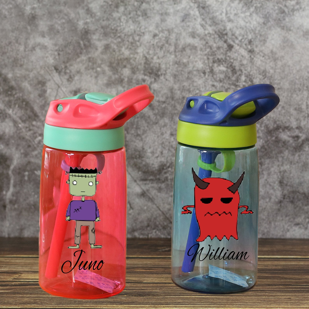 Personalised BPA Free 16oz Kid Water Bottles | YouBottle85