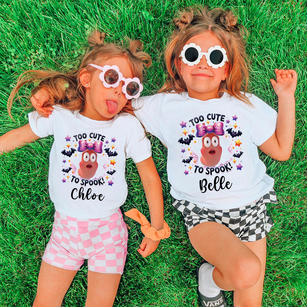 Personalized Larva's Halloween Funny Kid Shirt | Larva07