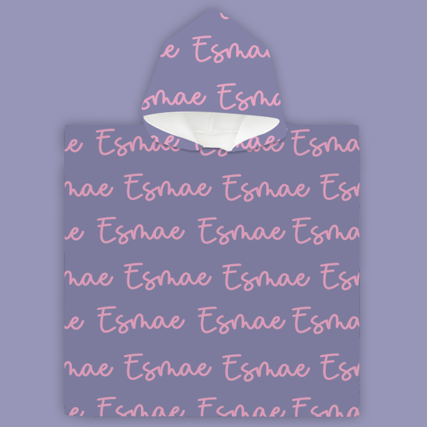 Personalized Hooded Beach Towel for Summer & Beach | CWHTowel09