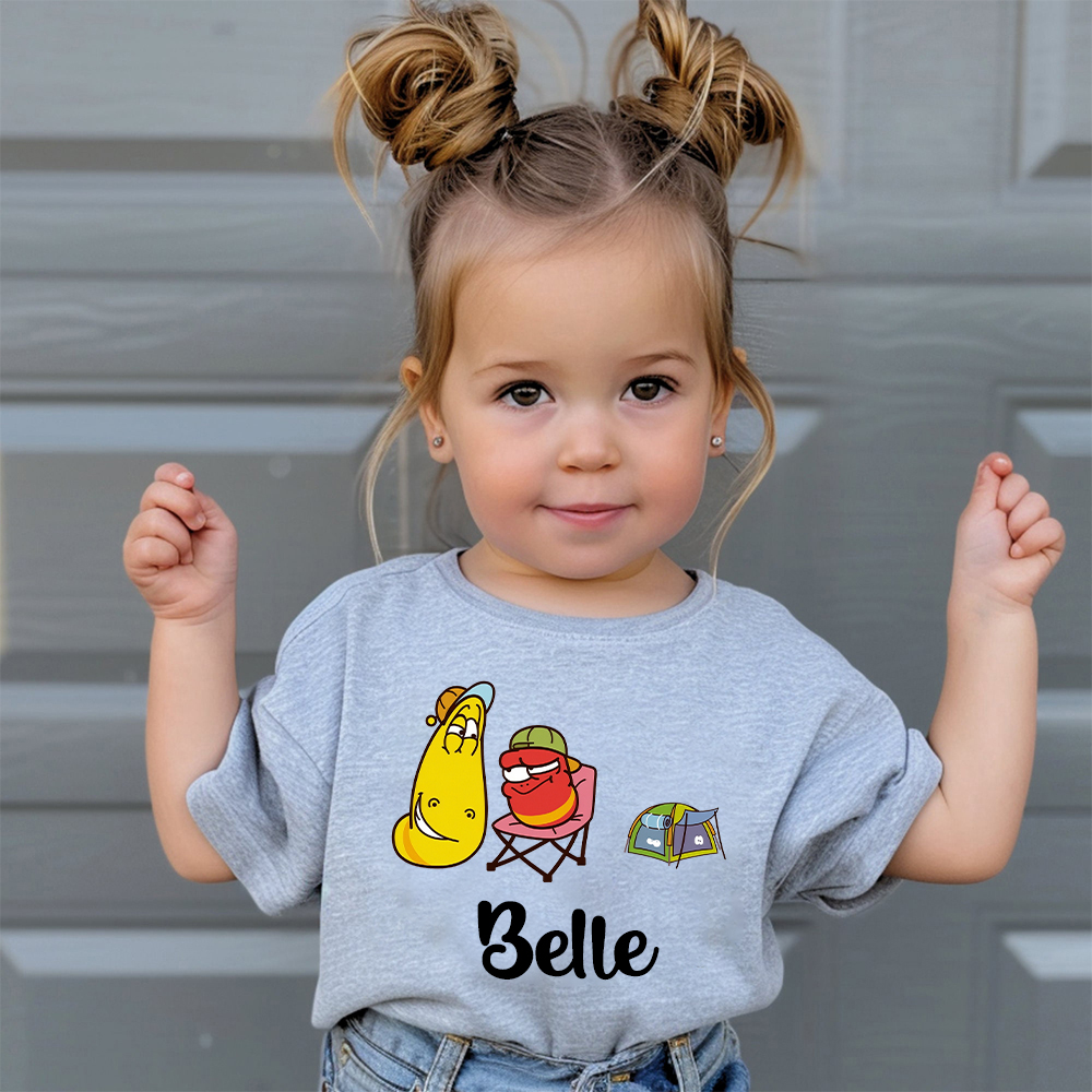 Personalized Larva's Funny Kid Shirt | Larva29