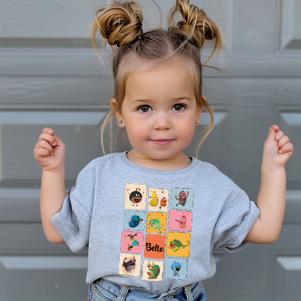 Personalized Larva's Funny Kid Shirt | Larva30