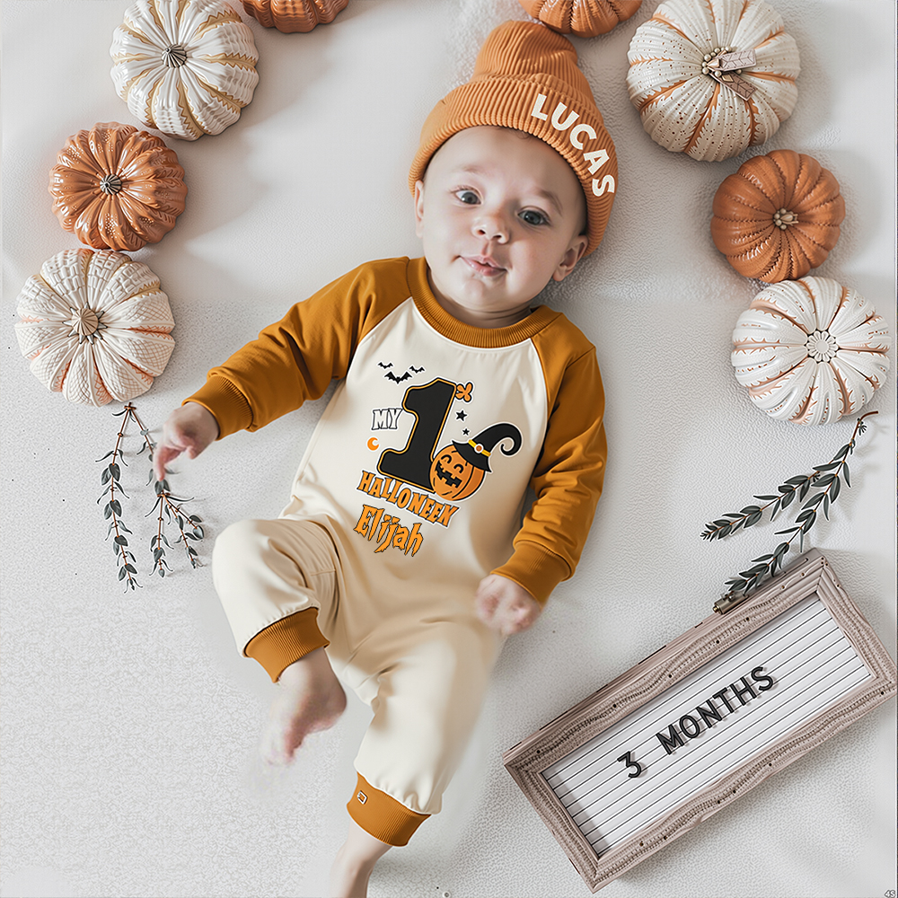 Personalized Baby First Halloween Romper | CWHalloween70