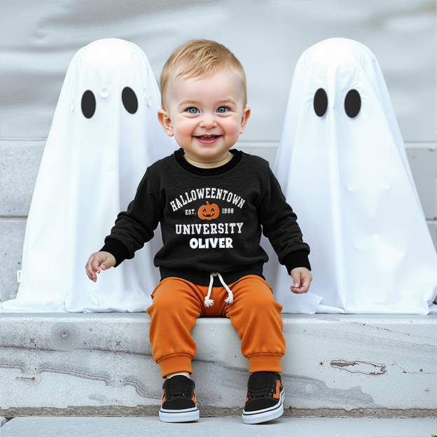Personalized Funny Halloween Toddler Outfit | CWHalloween71