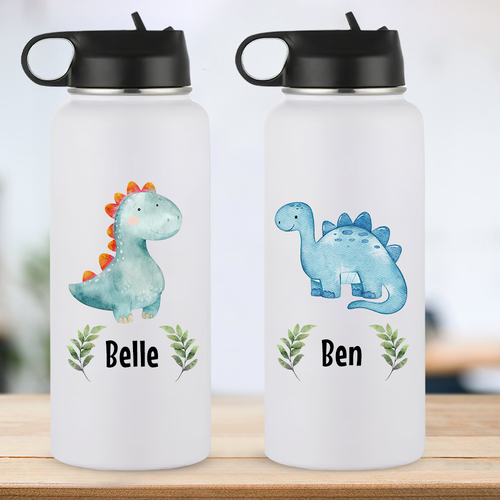Personalized BPA Free 12oz/18oz Stainless Steel Water Bottle | YouBottle91