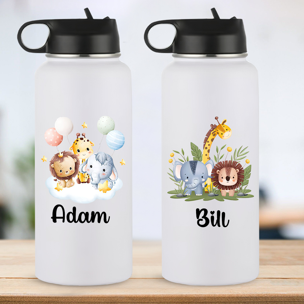 Personalized BPA Free 12oz/18oz Stainless Steel Water Bottle | YouBottle92