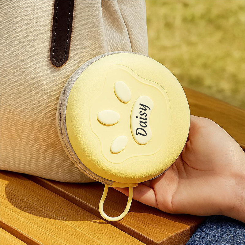 Personalized Collapsible Portable 2-in-1 Food & Water Dish Dog Bowl | BKPet214