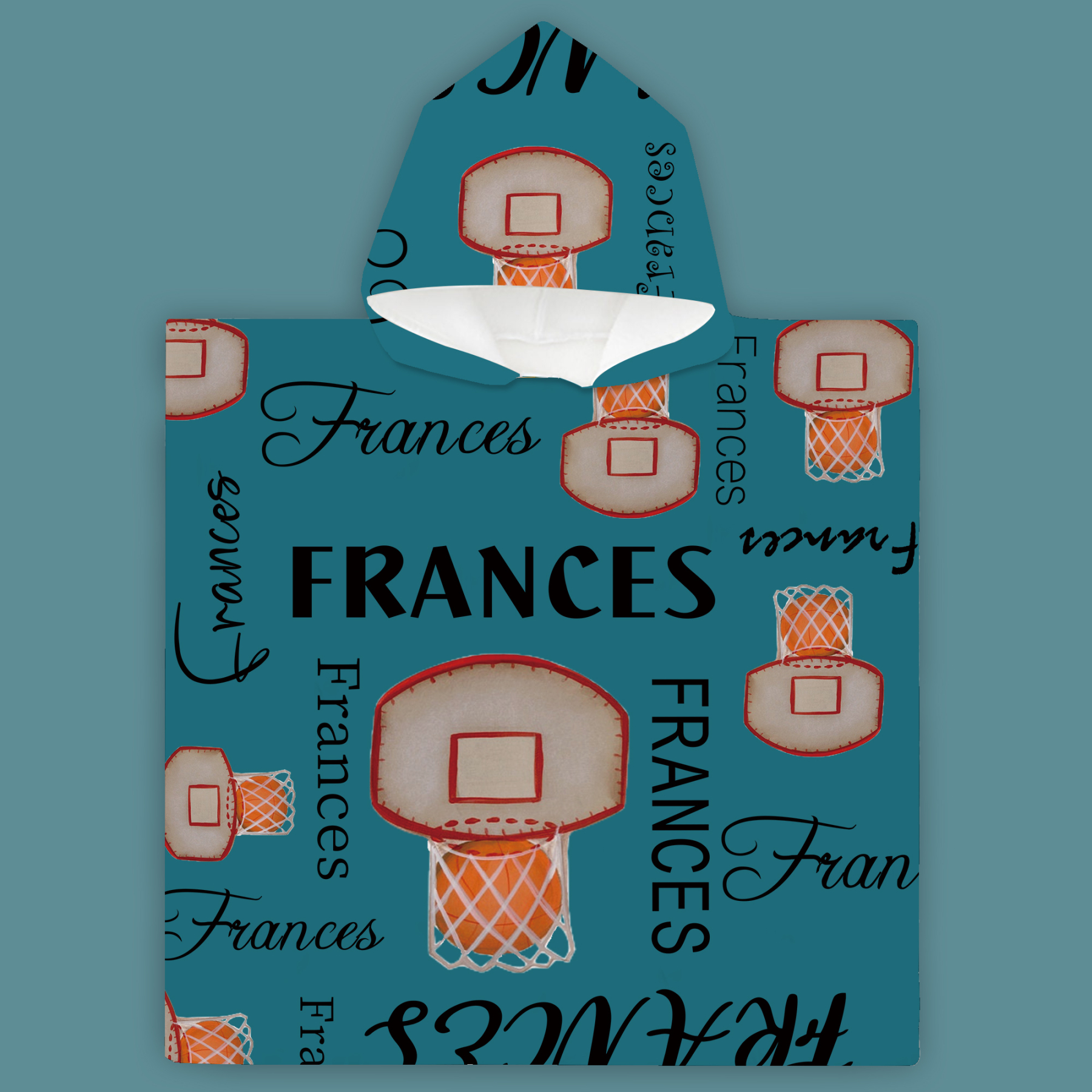 Personalized Hooded Beach Towel for Summer & Beach | CWHTowel15