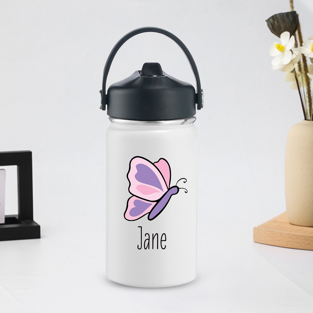 Personalized BPA Free 12oz Stainless Steel Water Bottle | YouBottle95