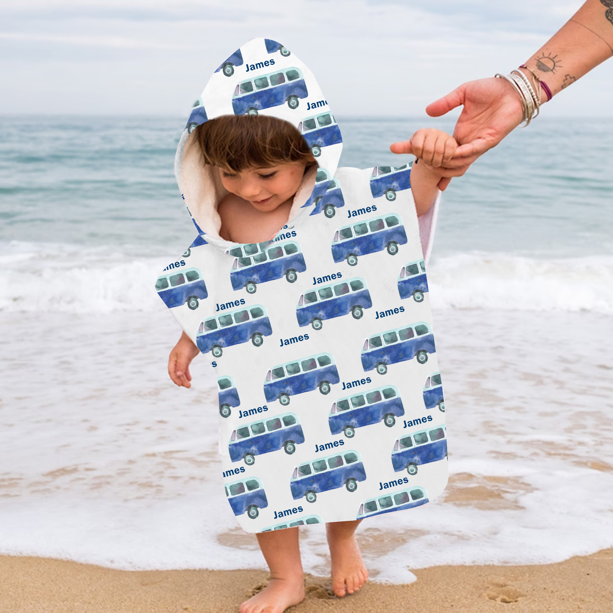 Personalized Hooded Beach Towel for Summer & Beach | CWHTowel20