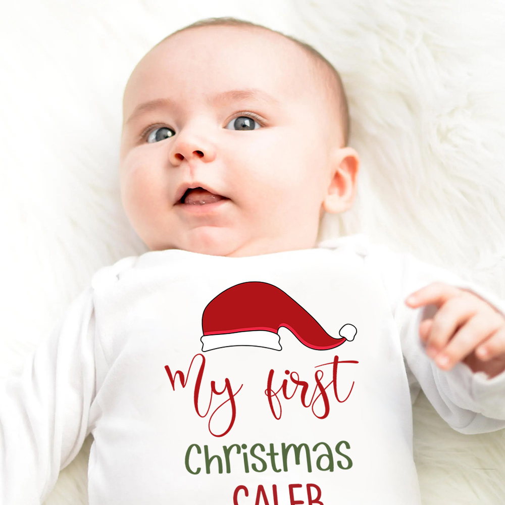 Personalized Baby 1st Christmas Outfit Set | MCGift123
