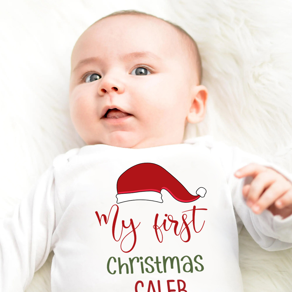 Personalized Baby 1st Christmas Outfit Set | MCGift123