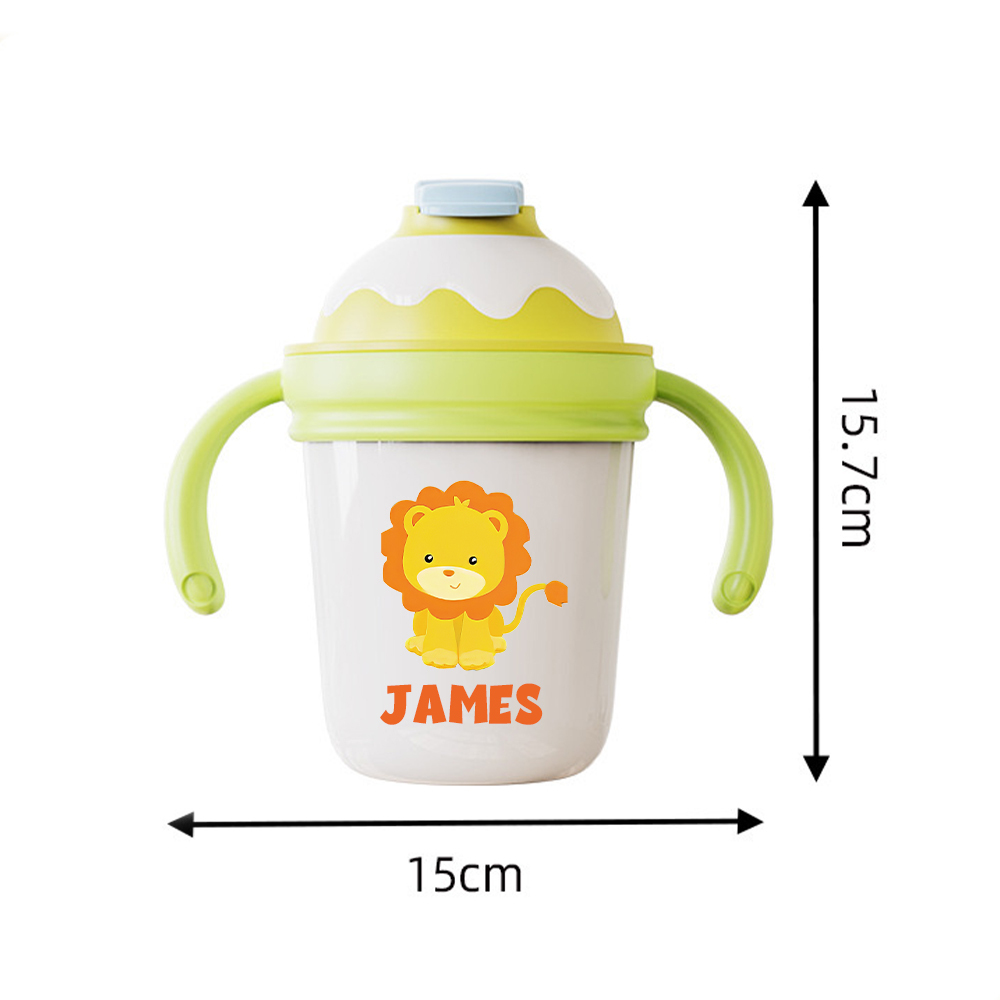 Personalised 10oz Stainless Steel Sippy Cup for Kids | YouBottle98