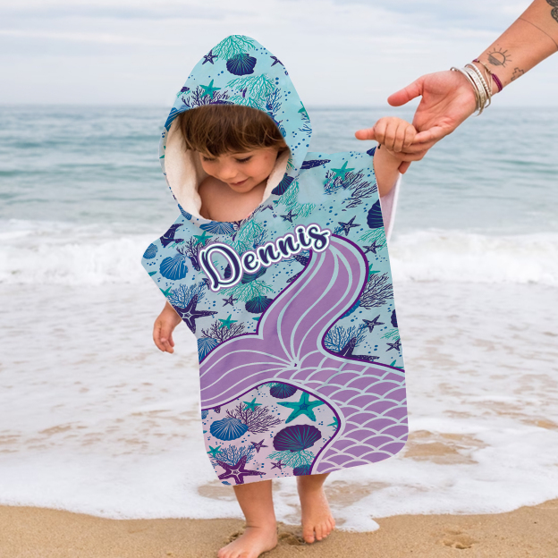 Personalized Hooded Beach Towel for Summer & Beach | CWHTowel26