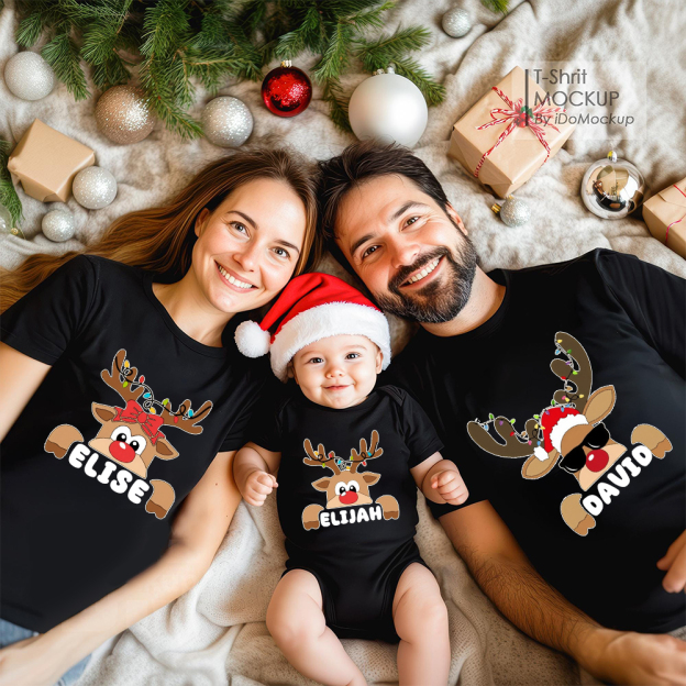 Personalized Christmas Matching Family Shirt | CWFamily120