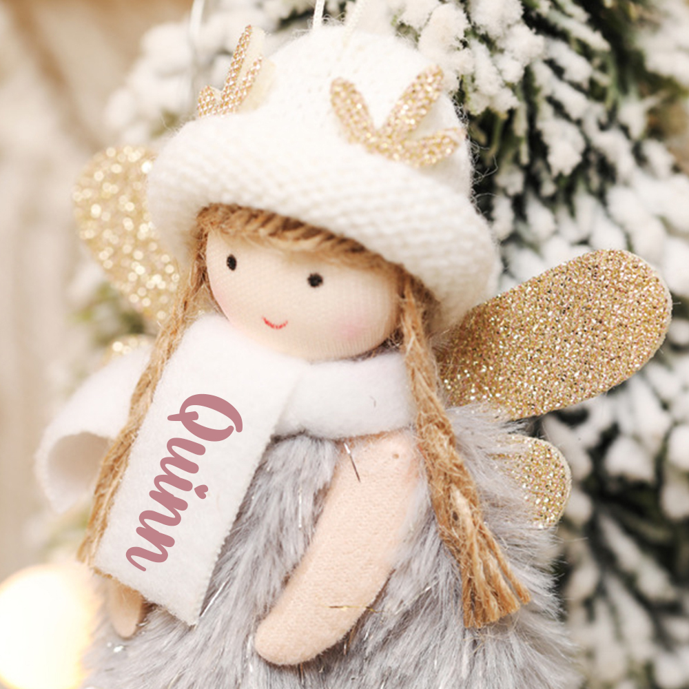 Personalized Christmas Lovely Angel Doll Decoration | MCGift189