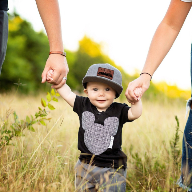 Personalized Leather Patch Tractor Hat for Comfort & Unique | CWBeach56