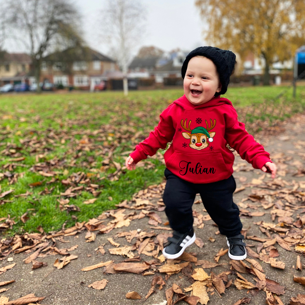 Personalized Kids Lovely Christmas Hoodie | InSweatshirt81