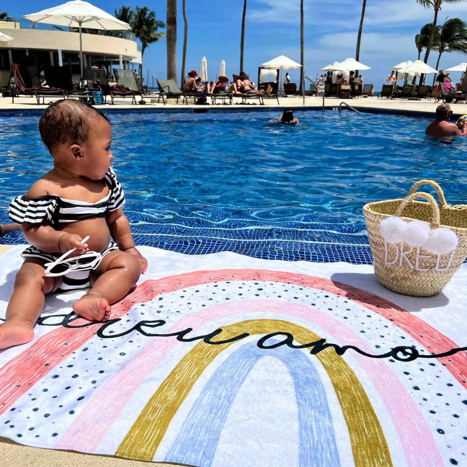 Personalized Lovely Kid Towel for Summer & Beach | CWTowel94