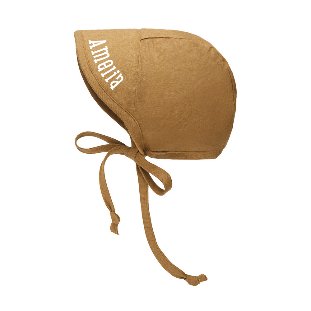 Personalized Organic Cotton Linen Sun Hat | HSKid75