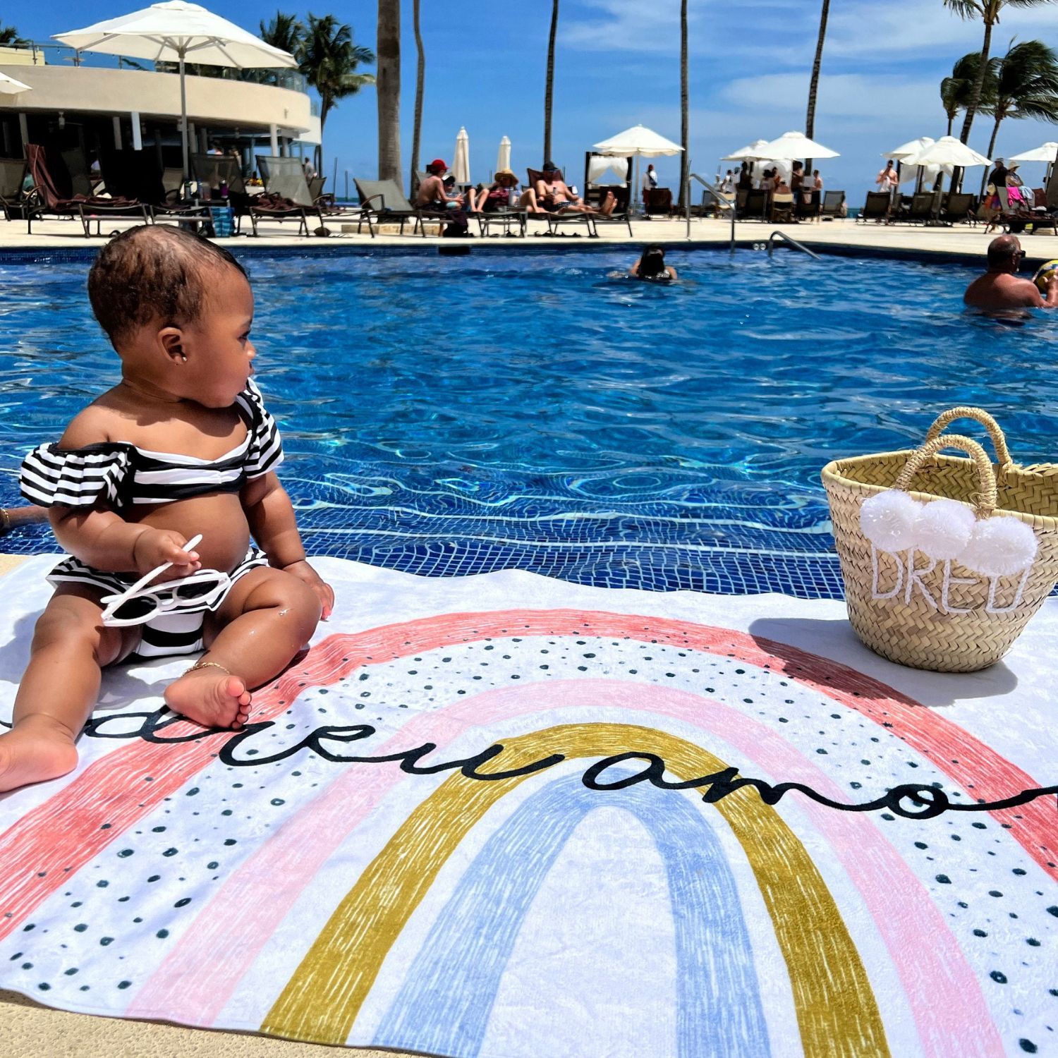 Personalized Lovely Kid Towel for Summer & Beach | CWTowel94