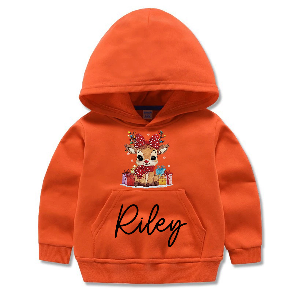 Personalized Kids Lovely Christmas Hoodie | MCGift220