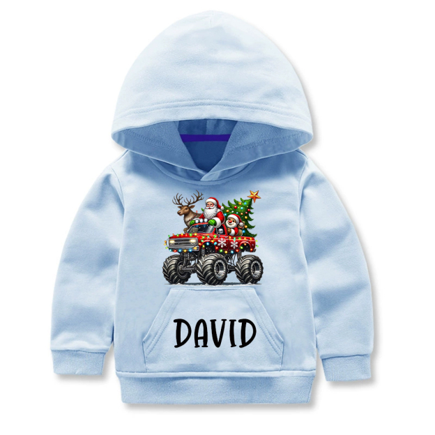 Personalized Kids Lovely Christmas Hoodie | MCGift227