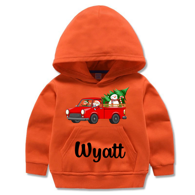 Personalized Kids Lovely Christmas Hoodie | MCGift229