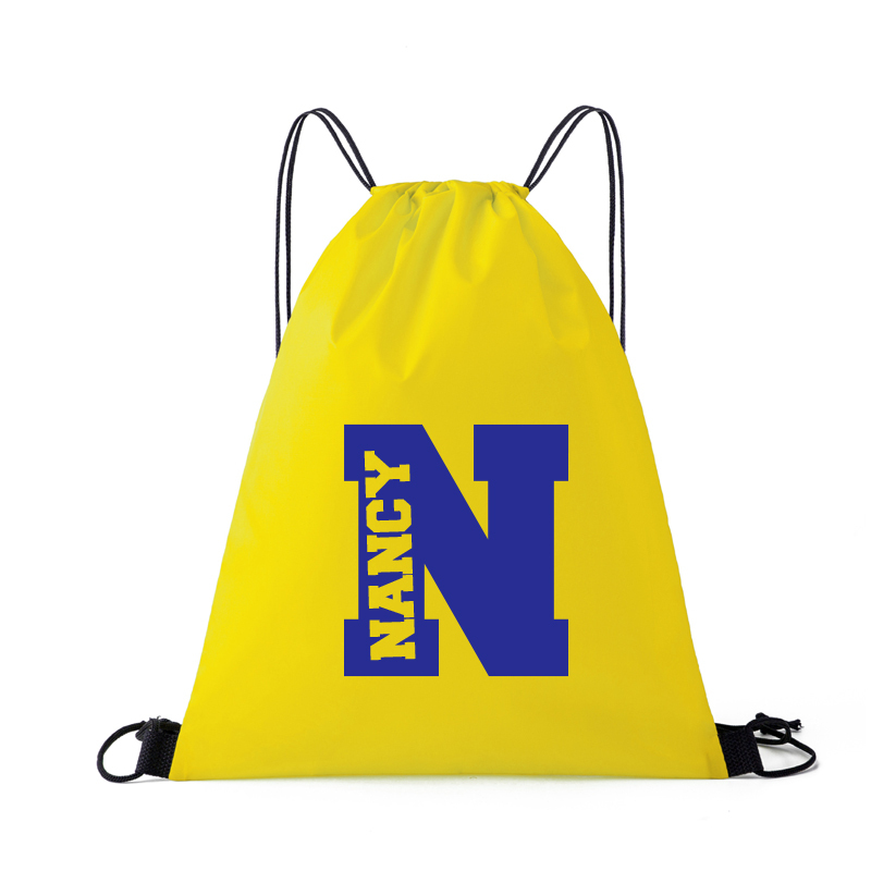 Personalized Initial & Name Beach Drawstring Rucksack Bag | CWBeach69