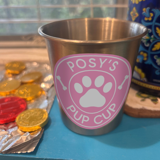 Personalized Pet Stainless Steel Reusable Pup Cup Mug | BKPet26301