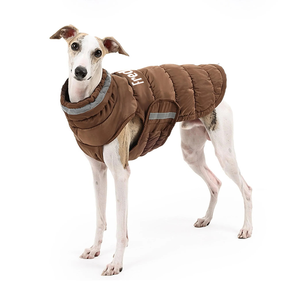 Personalized Pet Winter Warm Reflective Safety Puffer Vest | BKPet287