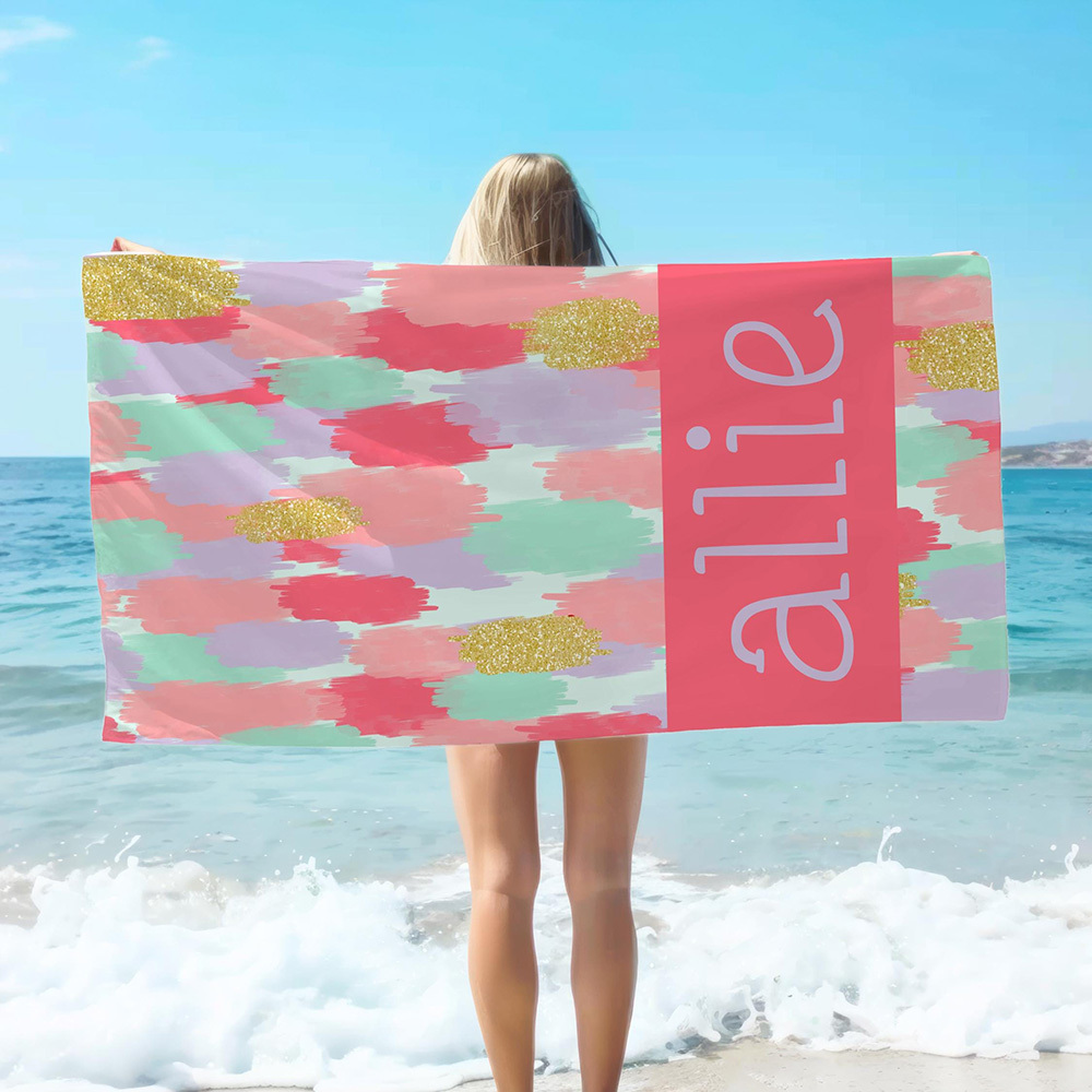 Personalized Lovely Kid Towel for Summer & Beach | CWTowel186
