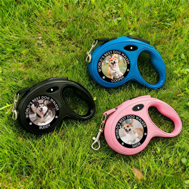 Personalized Photo Paw Design Pet Leash | BKPet307