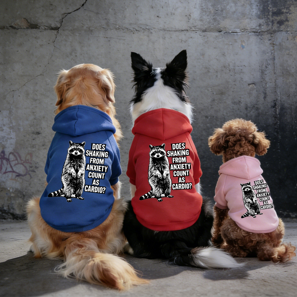 DOES SHAKING FROM ANXIETY COUNT Puppy Hoodie | BKPet319