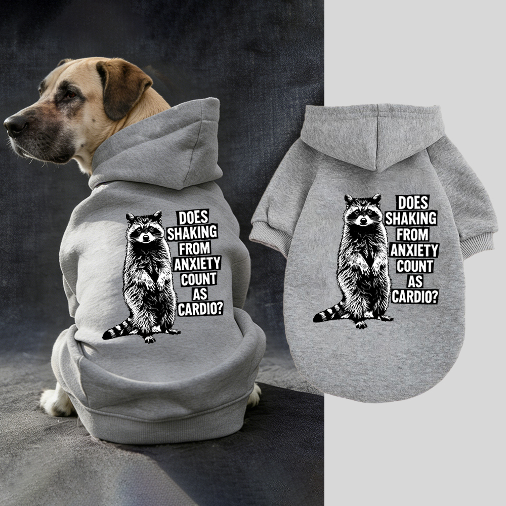 DOES SHAKING FROM ANXIETY COUNT Puppy Hoodie | BKPet319