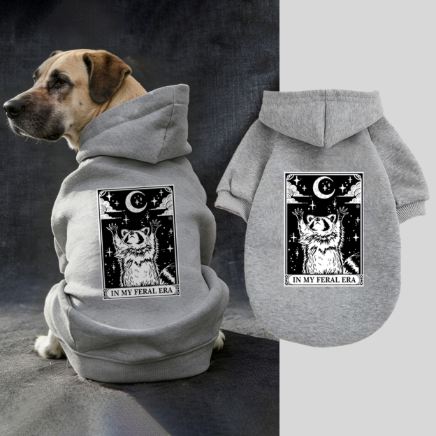 IN MY FERAL ERA Puppy Hoodie | BKPet320