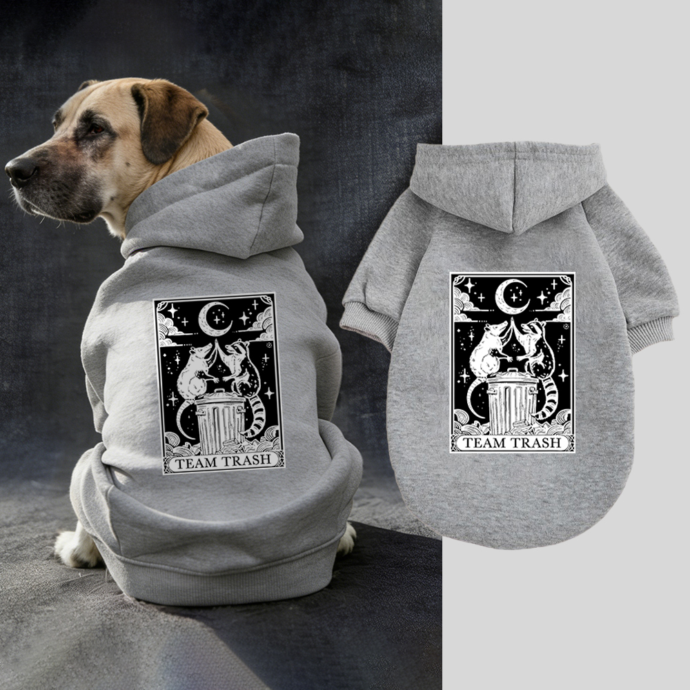 TEAM TRASH Puppy Hoodie | BKPet322
