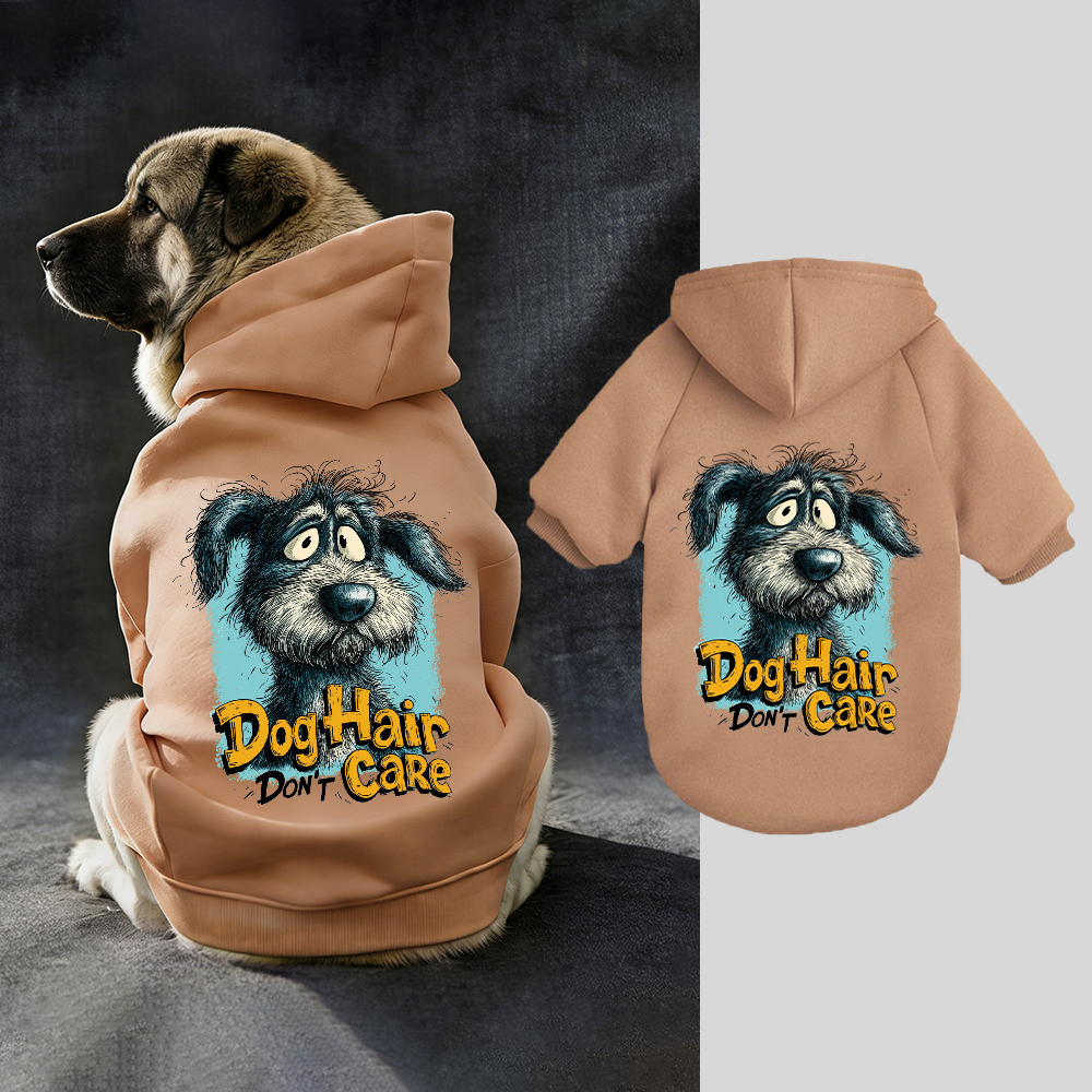 DOG HAIR DON'T CARE Puppy Hoodie | BKPet333